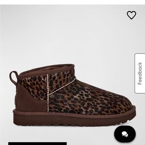 Brand new never worn ultra mini boots